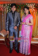 Upasna Singh, Neeraj at Upasana Singh_s wedding reception in Time N Again on 17th Nov 2009 (2).JPG
